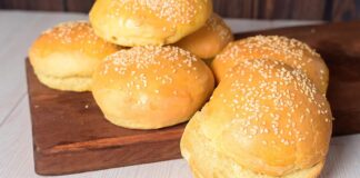 Domače burger štručke