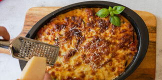 Sojina musaka z lečo