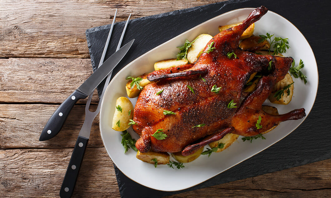 Pečena raca - Znam.si